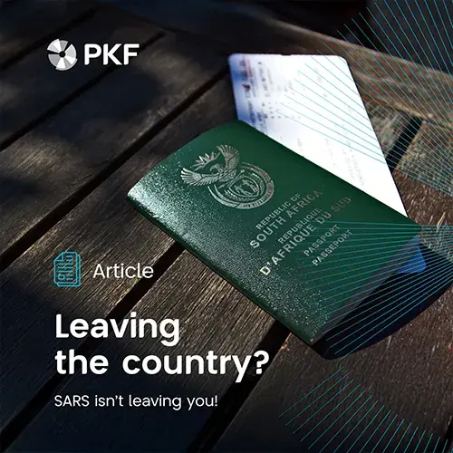 Leaving the country